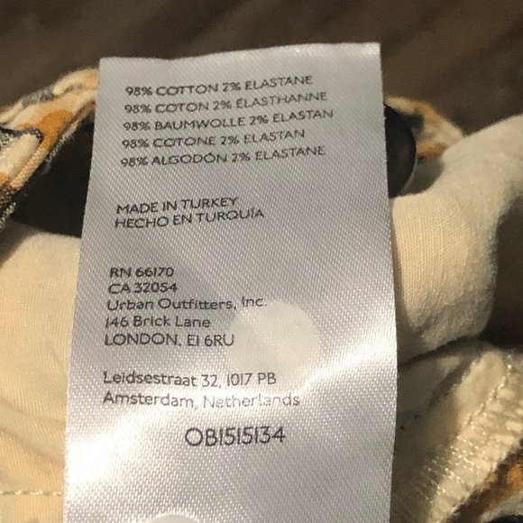 Maeve Pants Women's 2 Gingham Plaid High Rise Wide Leg Academia Trouser Spring - Picture 3 of 7